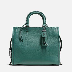 Coach Rogue 1941 whip stitch turquoise 30